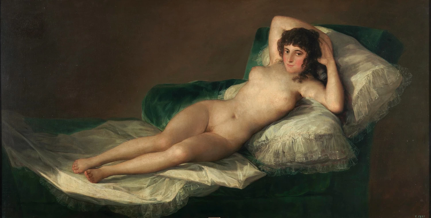 Maja desnuda - Museo del Prado, Madrid